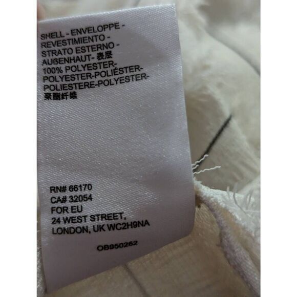 Anthropologie Maeve Quinn cream fringe US 8 - Picture 4 of 9